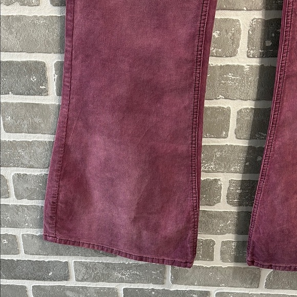 Idyllwind Mauve Velvet Boot Flare Pants - Picture 5 of 13